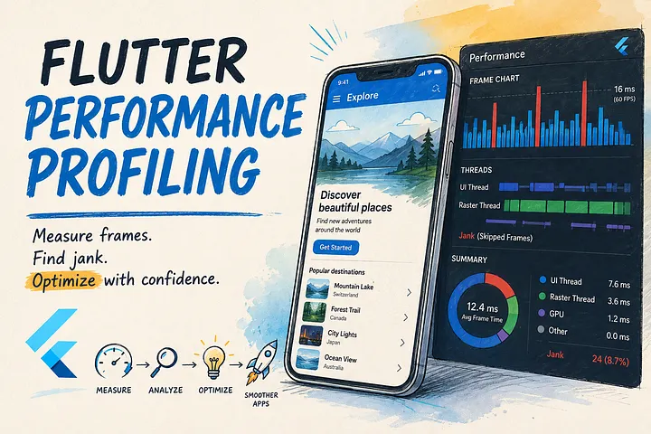 Profiling Flutter apps (Part 1): A practical workflow