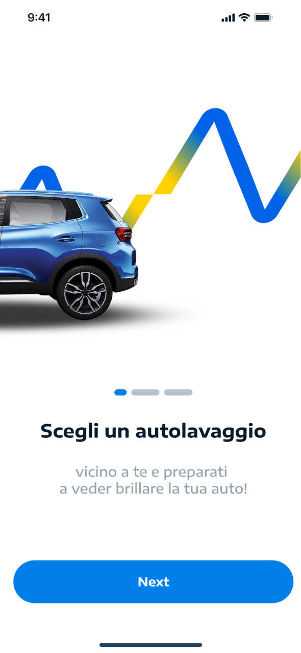 Screenshot del progetto SelfApp